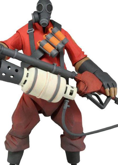 Team Fortress 2 Pyro RED Deluxe Action Figure - Series 1 | at Mighty Ape Australia