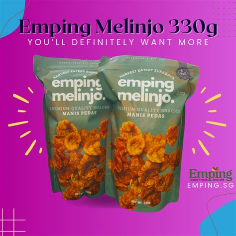 Emping Melinjo Chips by Harvest Eatery 🇮🇩 Emping Belinjo Chips Indo ...