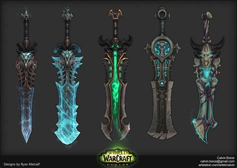 ArtStation - Legion Artifact Weapons, Calvin Boice