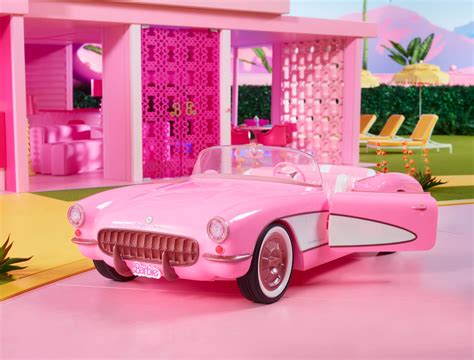 Barbie The Movie Pink Corvette Convertible | HPK02 | MATTEL