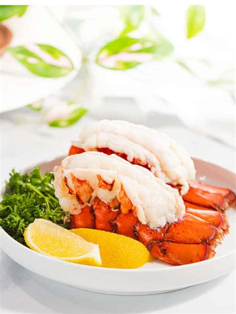 Steamed Lobster Tail - Drive Me Hungry