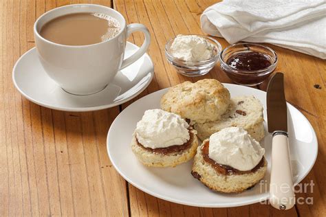 Devon Cream Tea Photograph by Colin and Linda McKie