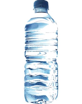 Water bottle PNG image