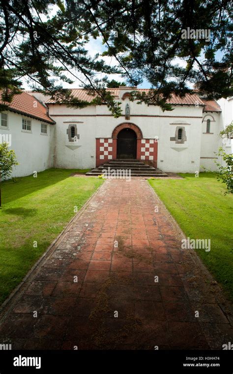 Caldey Island, South Wales Monastery Stock Photo - Alamy