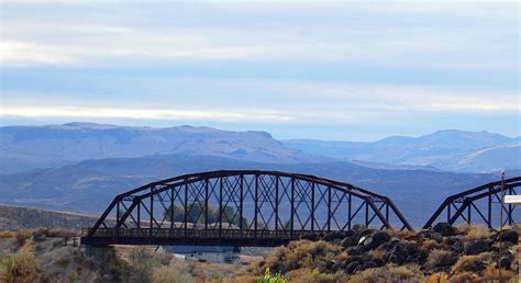 Guffey railroad bridge at Celebration Park Photograph by Teresa ...