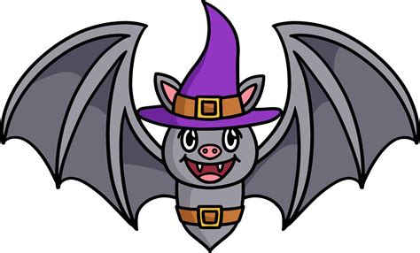 Vampire Bat Halloween Cartoon Colored Clipart 8823026 Vector Art at Vecteezy