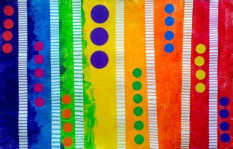 102_ Techniques et astuces_Lignes et arc-en-ciel (79) Color Wheel Art Projects, Kids Art ...