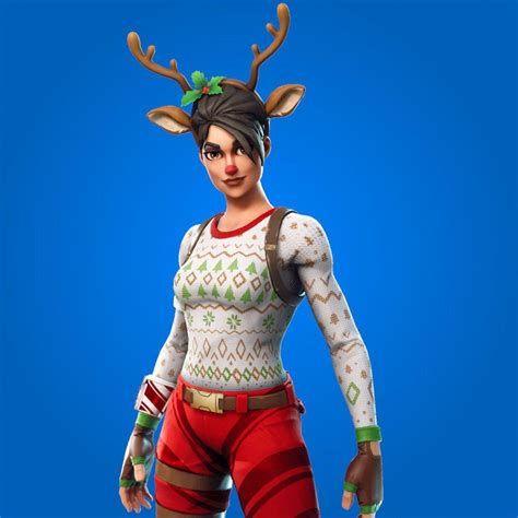 Christmas with Red Nose Raider Fortnite Wallpapers - Top Free Christmas ...