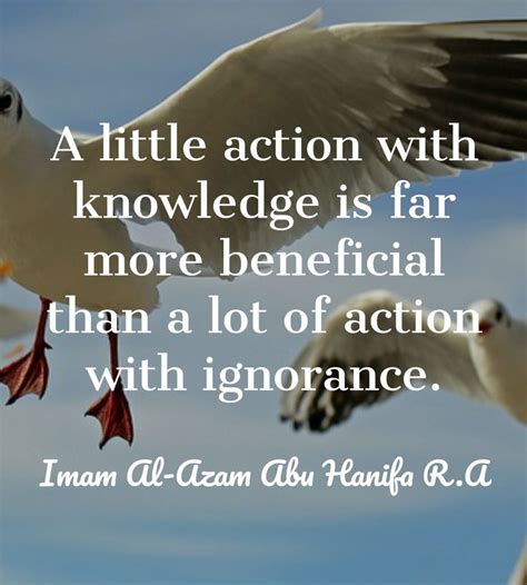 Imam Al-Azam Abu Hanifa R.A islam knowledge ignorance