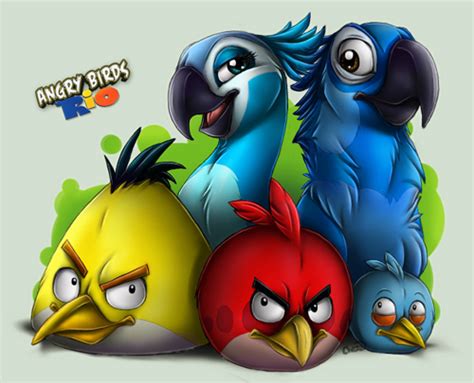 Angry Birds Rio Art - Rio Photo (34884955) - Fanpop