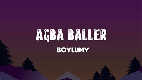 Agba Baller - Boylumy - YouTube