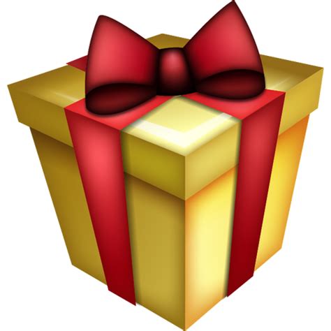 Download Gift Present Emoji Icon | Emoji Island