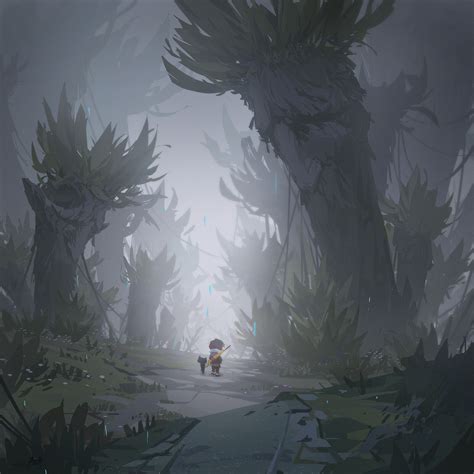 ArtStation - Light rain