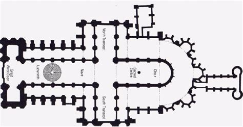 Gothic Church Floor Plan - floorplans.click