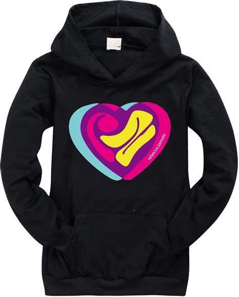 Rebecca Zamolo Merch Hoodie for Boys Girls Kids Zamfam Sweatshirt ...