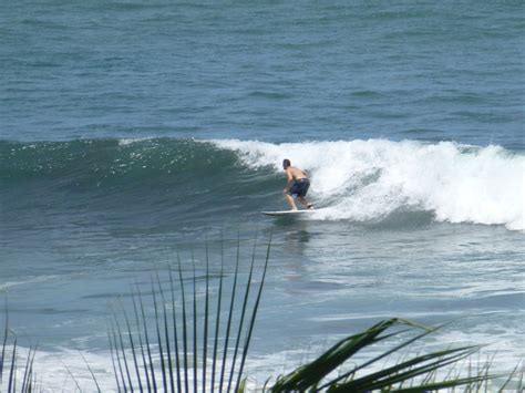 Surfing on Jaco Beach