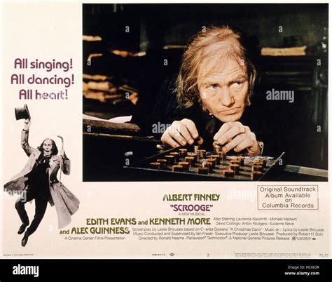 SCROOGE, US lobbycard, Albert Finney, 1970 Stock Photo - Alamy