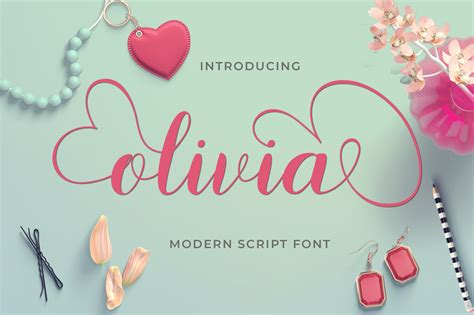 Olivia Script (392860) | Calligraphy | Font Bundles