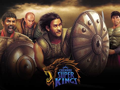 Ipl Csk Chennai Super Kings Dhoni Warrior Art Hd Wallpaper