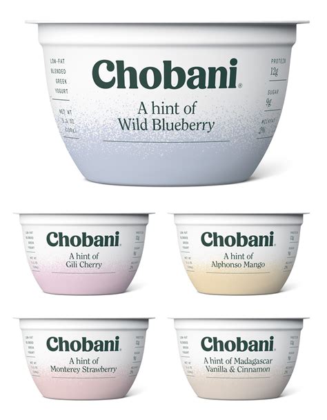 Brand New: New Logo, Identity, and Packaging for Chobani done In-house