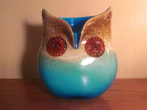 Excited to share this item from my #etsy shop: Vintage Ceramic Owl Vase ...