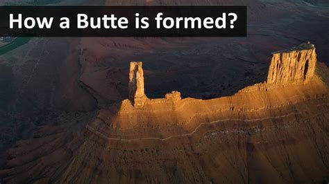 How a Butte is formed - YouTube