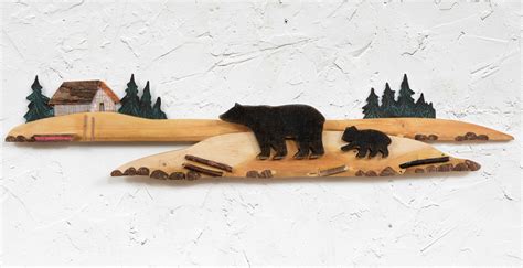 New Spirit Bear Wall Hanging | Black Forest Decor