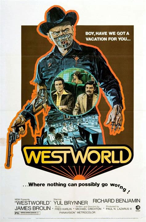 361: WESTWORLD Movie 1-sheet Poster 1973 : Lot 361 | Westworld movie ...