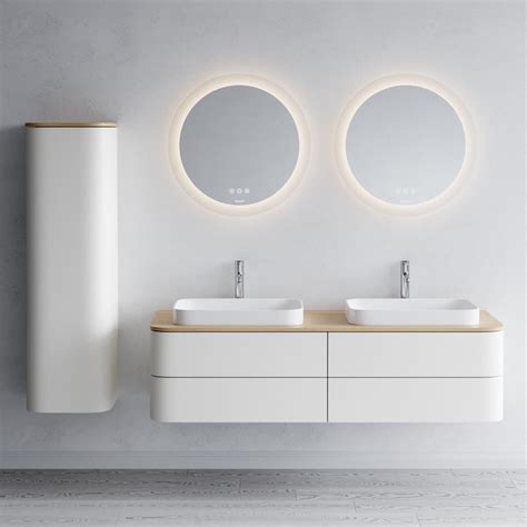 3D model Duravit HAPPY D2 PLUS Double vanity unit VR / AR / low-poly ...