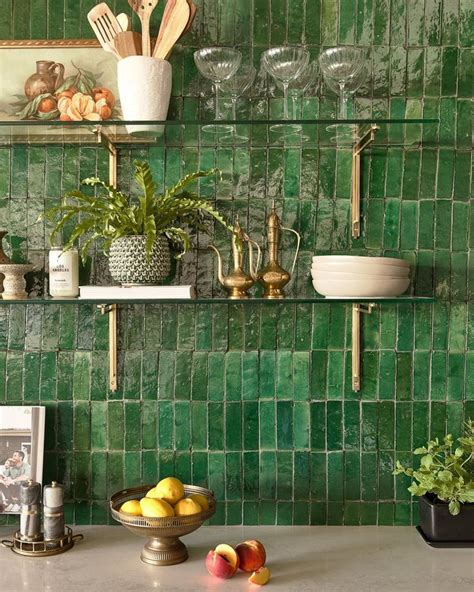 20+ Emerald Green Backsplash Tile