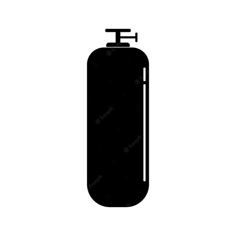 Premium Vector | Gas cylinder icon logo vector design