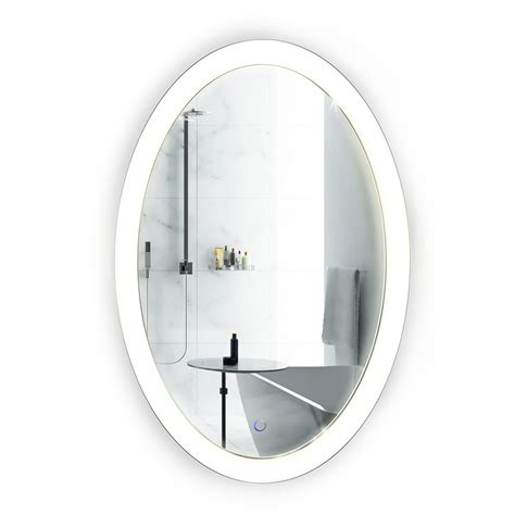 Oval Led Bathroom Mirrors – Rispa