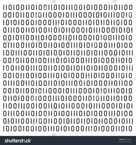 Binary Code Vector Pattern Background Use Stock Vector 5498569 - Shutterstock