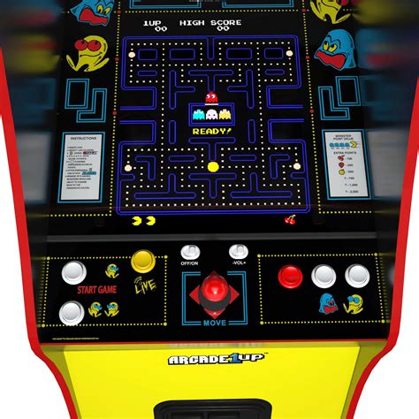 Customer Reviews: Arcade1Up PAC-MAN Deluxe Arcade Machine Yellow PAC-A ...