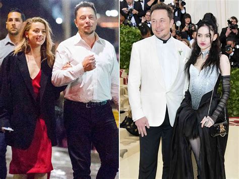 Elon Musk's Dating History: From Amber Heard to Grimes