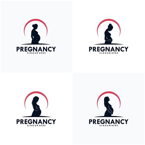 Pregnancy Logo Design Vector Template 11155396 Vector Art at Vecteezy