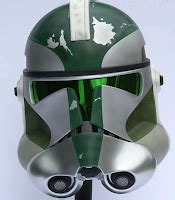 Star Wars – Green Clone Trooper Helmet Papercraft - Papertoy