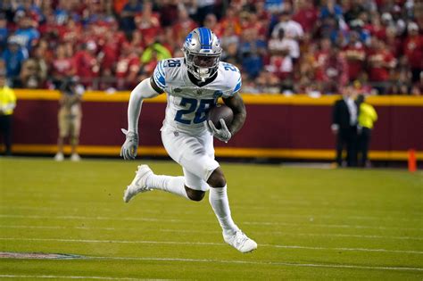 Lions to increase touches for electric rookie RB Jahmyr Gibbs after ...