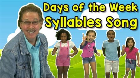 Catchy Days of the Week Syllables Song