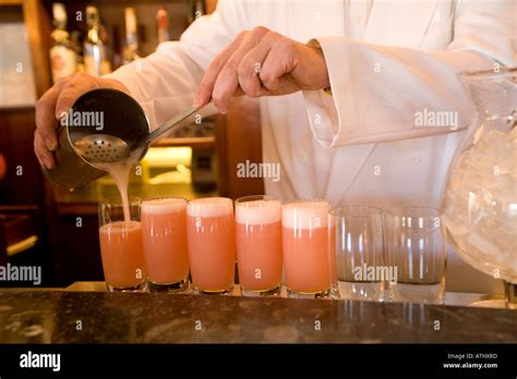 The Bellini aperitif at Harry's Bar in Venice Italy where it was ...