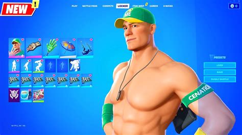 Fortnite x WWE John Cena Skin Early Showcase シ - YouTube