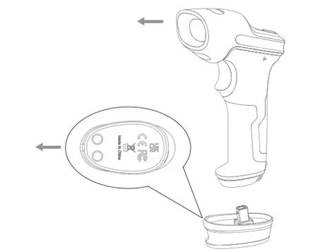 inateck BS04001 1D Bluetooth Wireless Barcode Scanner User Guide