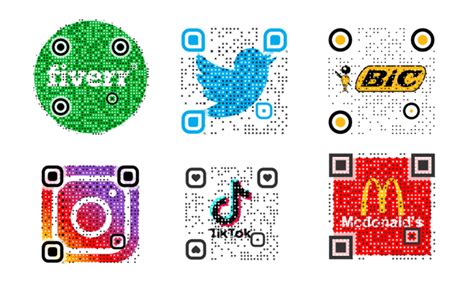 Create eye catching custom qr code with your logo by Amanda101 | Fiverr