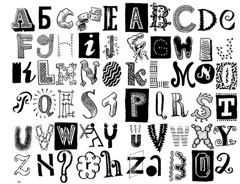 design ideal vistalist co | Lettering alphabet, Cool alphabet letters, Letter collage