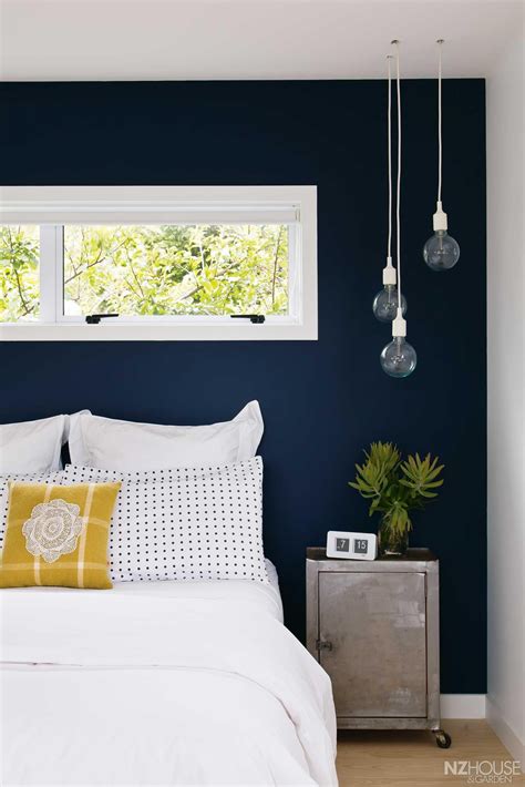 Navy Blue Accent Wall Bedroom Ideas – BESTHOMISH