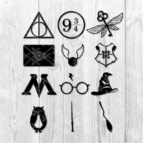 Harry potter Bundle svg, Harry potter Svg, Harry potter Slih | Inspire Uplift