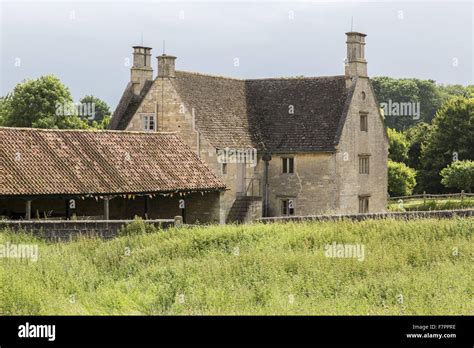 The exterior of Woolsthorpe Manor, Lincolnshire. Woolsthorpe Manor was the home of the scientist ...