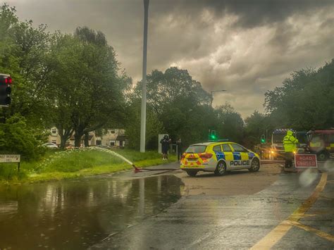 Floods sweep Devon's road as thunderstorms and downpours roll across ...