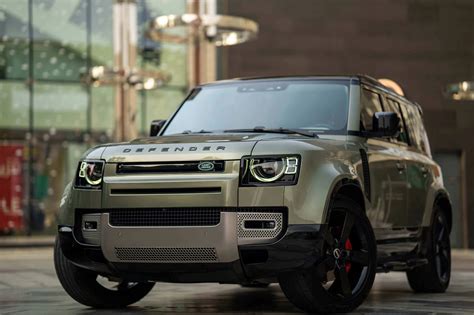 Rent Land Rover Defender Green in Dubai - SUV - Octane Luxury Car ...