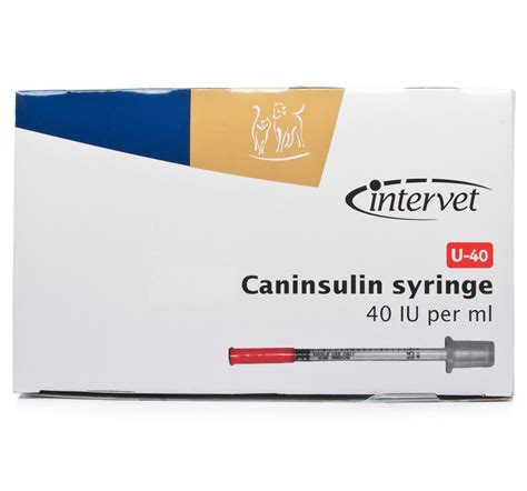 Caninsulin™ syringes - Box of 30 sterile insulin syringes / Direct-Vet